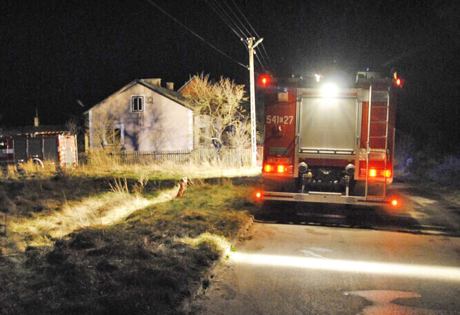 62-latek ofiarą pożaru