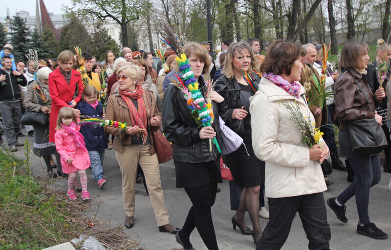 Zdjęcie 5: Uczcili wjazd Jezusa do Jerozolimy