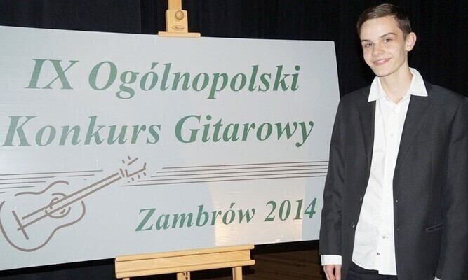 Kolejny gitarowy sukces wolborzanina