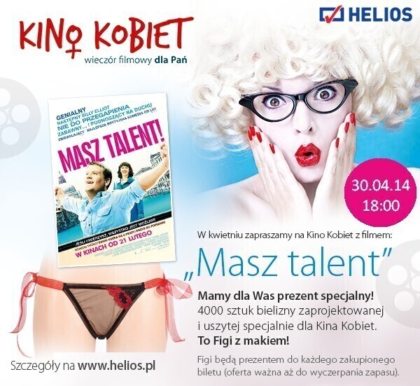 Zapraszamy na Babski wieczór w Heliosie