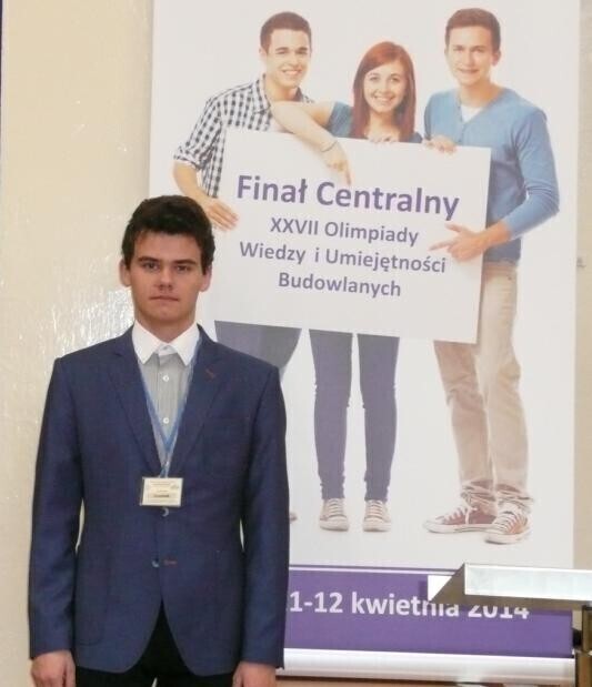 Uczeń z Budowlanki finalistą olimpiady