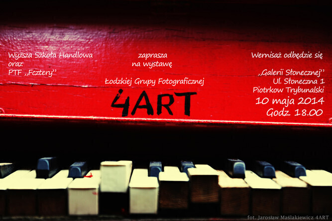 Wystawa Łódzkiej Grupy Fotograficznej 4ART