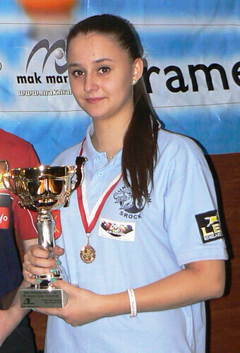 Anita Sochacka z UKS Dragon Srock podwójną mistrzynią Polski