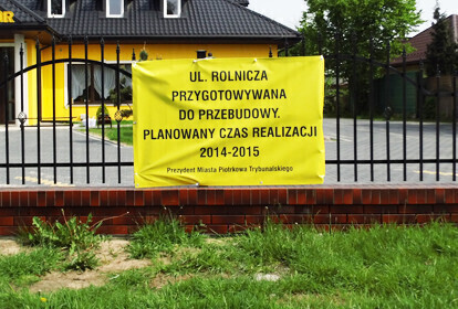 Zdjęcie 1: Obiecują, że wyremontują Rolniczą... za rok