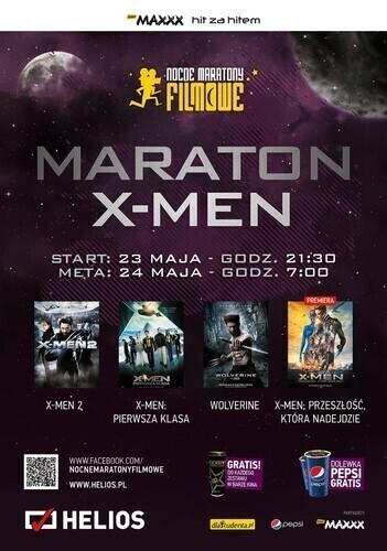 Zdjęcie 1: Maraton X-MEN w kinie Helios!