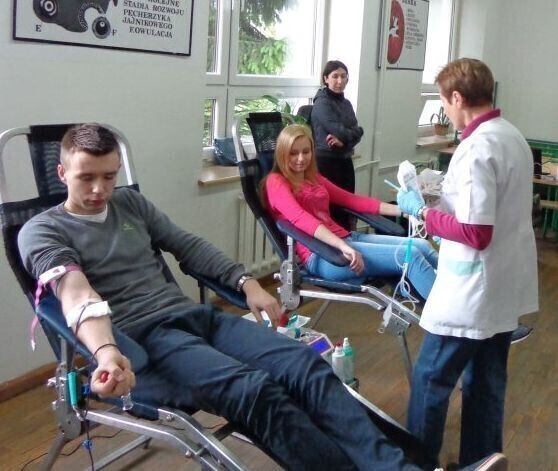 Zbierali krew dla poparzonego Michała