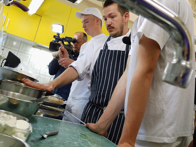 Zdjęcie 1: Kuchni uczyli się od mistrza