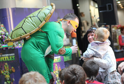 Dzień Dziecka z Wojowniczymi Żółwiami Ninja w Focus Mall