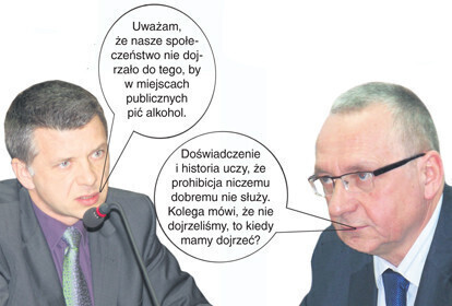 Zdjęcie 1: Piotrkowianie, nie dojrzeliście do picia!