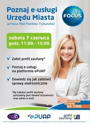 Poznaj e-usługi Urzędu Miasta w Focus Mall