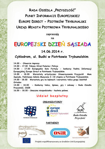 Zdjęcie 1: Europejski Dzień Sąsiada