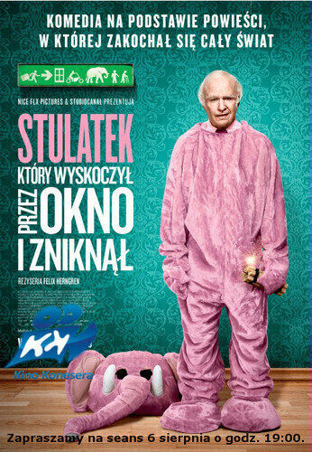 Stulatek który wyskoczył przez okno i zniknął w Kinie Konesera