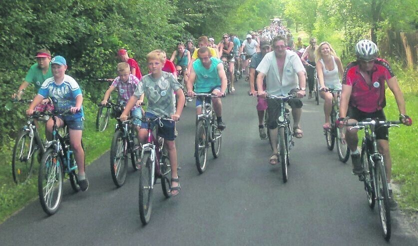 Rekordowy rajd rowerowy