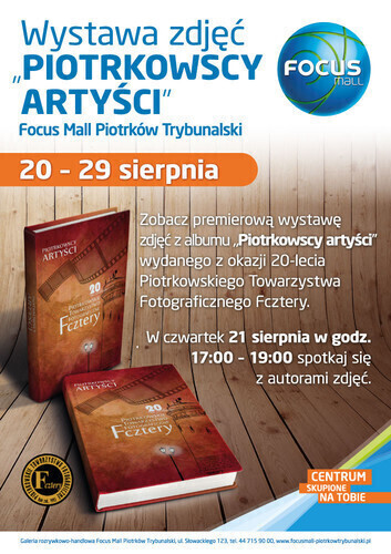 Wystawa fotografii Piotrkowscy artyści w Focus Mall