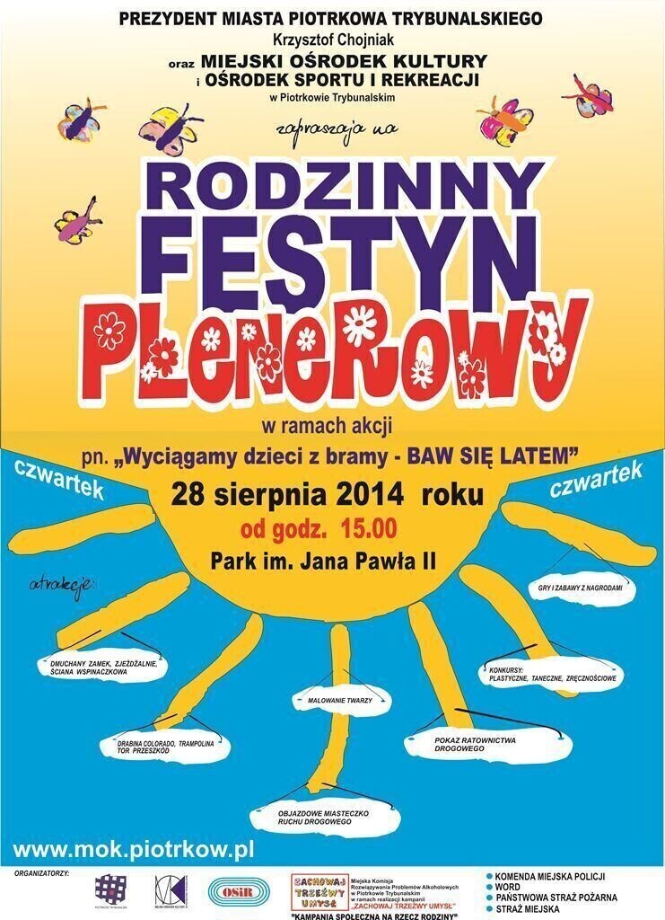 Zdjęcie 2: Zapraszamy na kolejny Rodzinny Festyn Plenerowy 