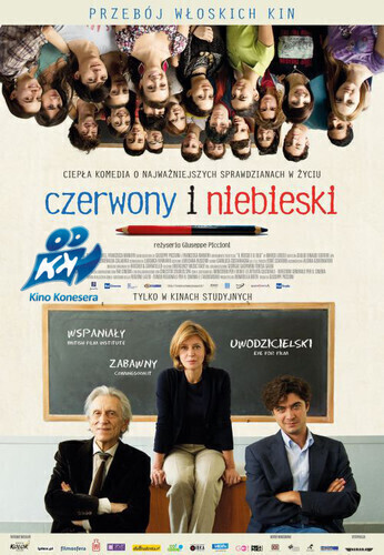 Czerwony i niebieski w Kinie Konesera