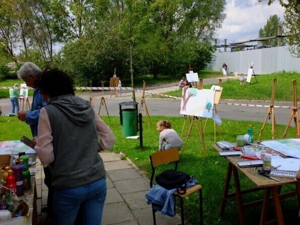 Zdjęcie 9: ODA: Pierwsze warsztaty malarskie za nami