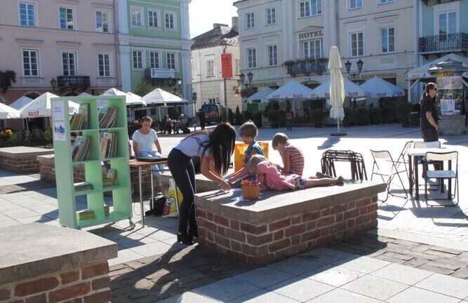 W Rynku czytali komiksy