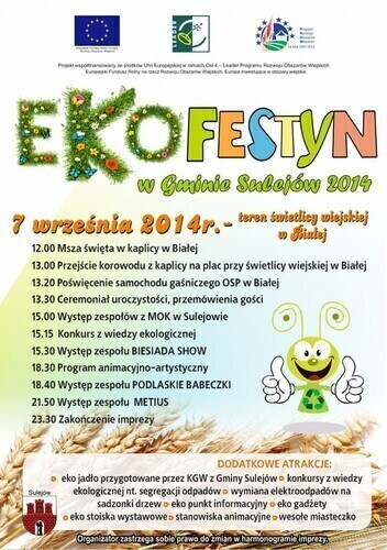 Ekologiczne dożynki w gminie Sulejów