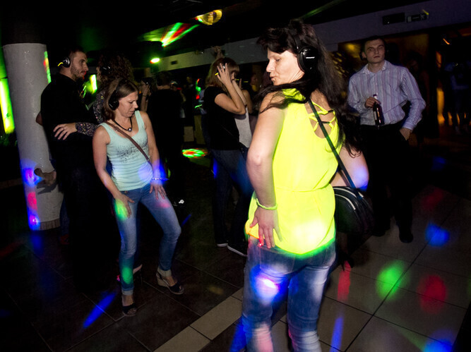 W piątek tańczyli w słuchawkach czyli cicha dyskoteka