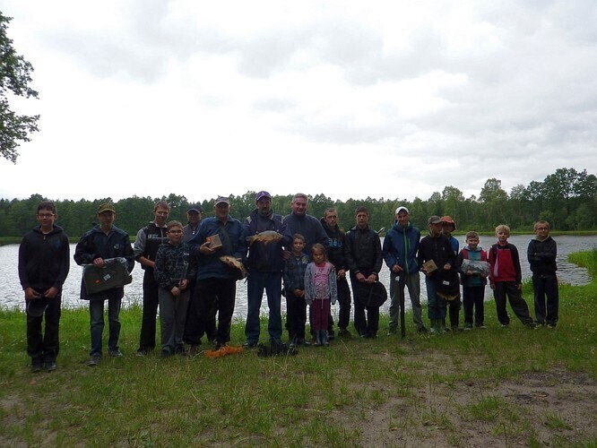 Wędkowaniem inaugurowali rok szkolny