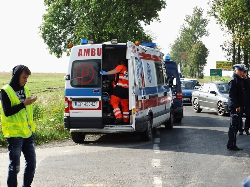 Zdjęcie 9: Wypadek przy Moryca. Trzy osoby ranne