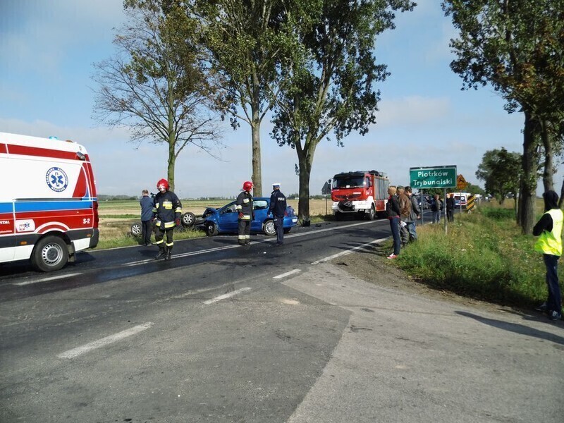 Zdjęcie 15: Wypadek przy Moryca. Trzy osoby ranne