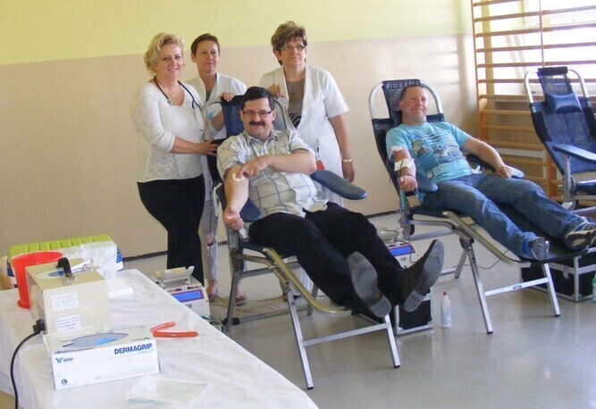 Zbiórka krwi w Babach