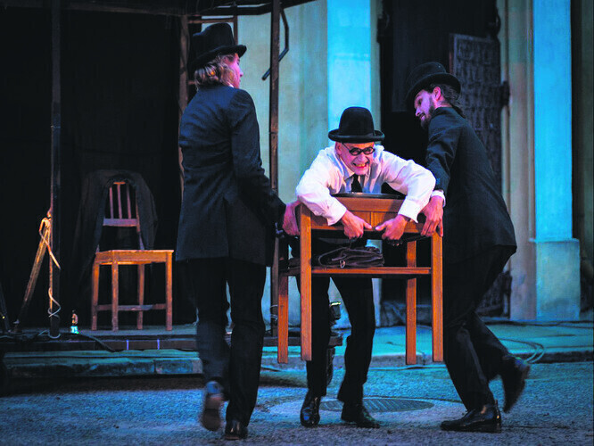 Zdjęcie 1: Dwa dni z Teatrem Ulicznym i Jednego Aktora w Parafii Ewangelicko-Augsburskiej