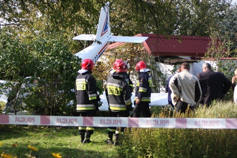 Zdjęcie 20: Awaryjne lądowanie awionetki [video]