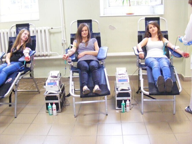 W TPS-ie oddawali krew