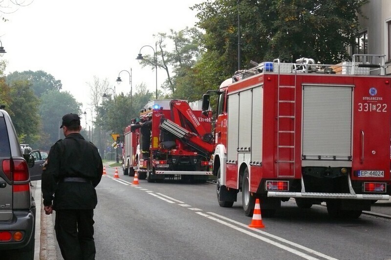 Zdjęcie 10: Runęła ściana w starej octowni. Jedna osoba nie żyje