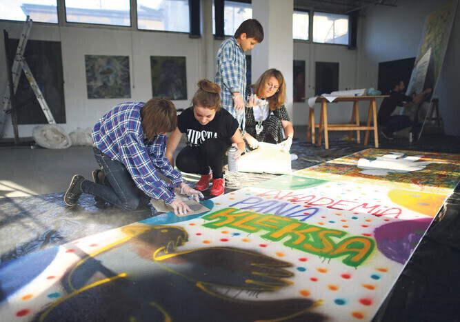 Zdjęcie 1: Wielki Finał Street Artu w udziałem piotrkowian