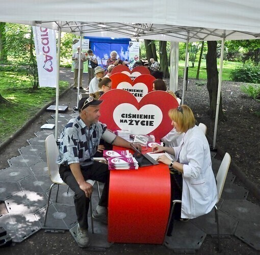 W Piotrkowie też badali serca