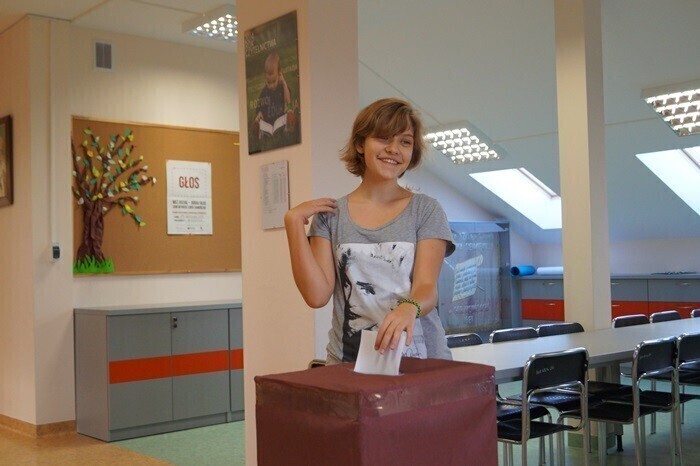 Zdjęcie 4: Uczniowie chcą uczciwych wyborów