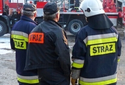 W Wolborzu płonął zakład produkcyjny