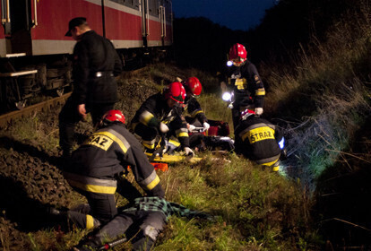 Zdjęcie 1: Kilkunastu rannych po zderzeniu pociągu z samochodem (ćwiczenia służb + VIDEO) 