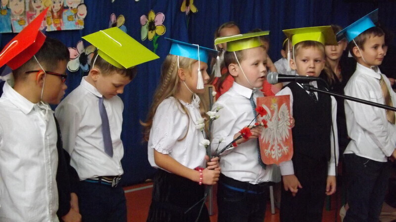 Zdjęcie 2: Pierwszaki z Bujen są już uczniami