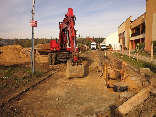 Zdjęcie 1: W Bełchatowie budują stadion 