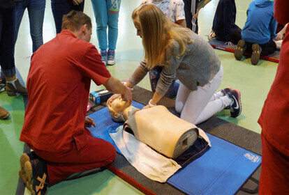 Zdjęcie 1: Bili rekord w przywracaniu akcji serca