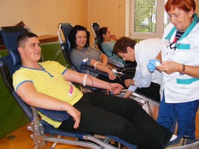 Zebrali 9 litrów krwi