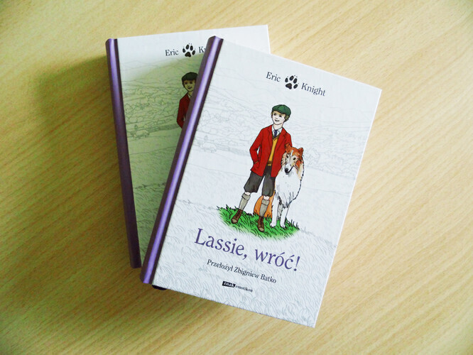 Najnowsze wydanie książki Lassie wróć