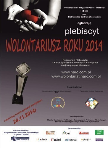 Wybiorą Wolontariusza Roku 2014