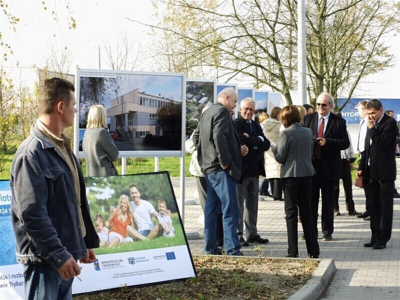 Zdjęcie 4: Oficjalnie otworzyli oczyszczalnię ścieków