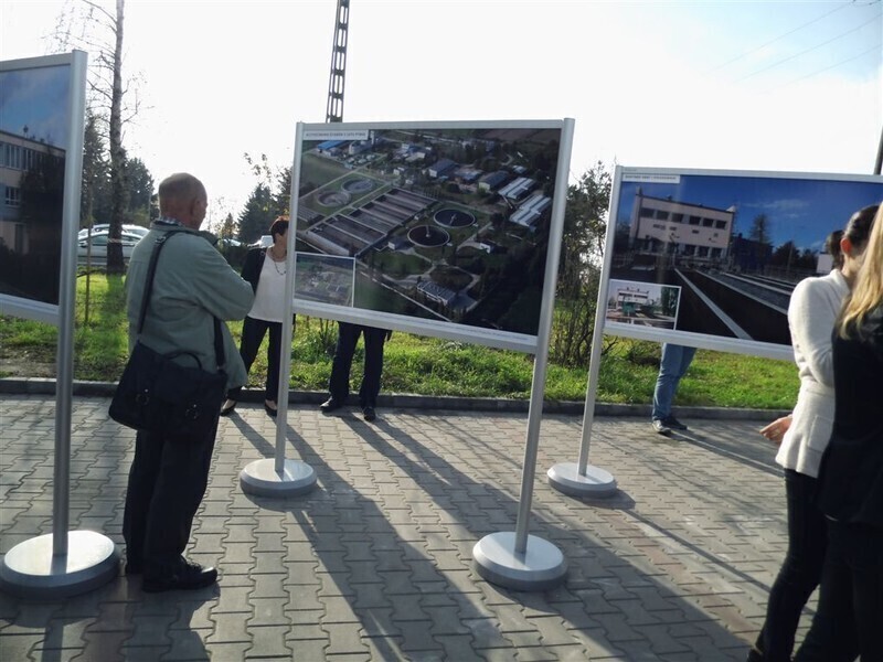 Zdjęcie 5: Oficjalnie otworzyli oczyszczalnię ścieków