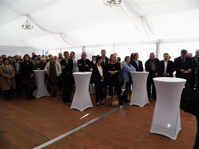 Zdjęcie 9: Oficjalnie otworzyli oczyszczalnię ścieków