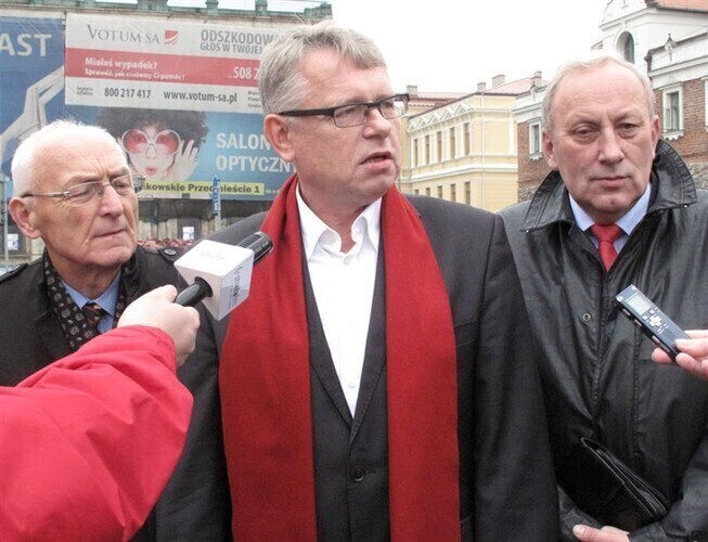 Zdjęcie 1: Brylski: Panie prezydencie, wyborcy idą po pana!