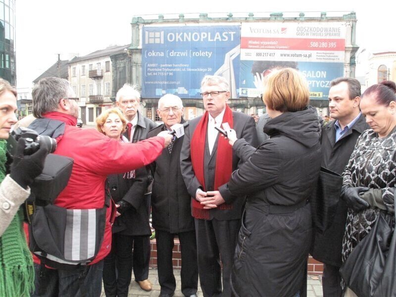 Zdjęcie 2: Brylski: Panie prezydencie, wyborcy idą po pana!