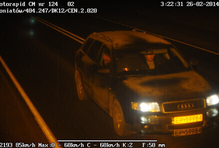 Widziałeś ten samochód Zadzwoń na policję