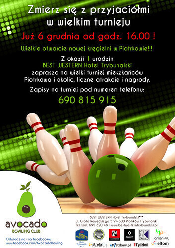 Wielkie otwarcie nowej kręgielni w Piotrkowie